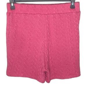 FASHION NOVA hot pink sweater knit // Wms XL